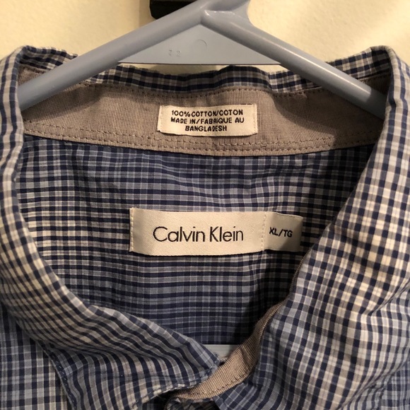 Calvin Klein Short sleeve button shirt XL - Picture 4 of 4